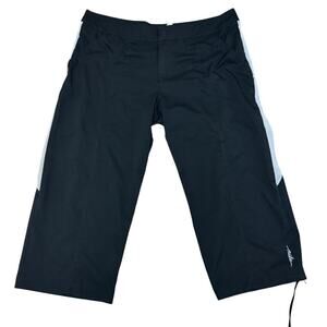 Nike Women’s Black Crop Track Pants Size L | Lightweight Activewear